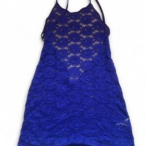 Vintage Colesce Couture Blue Lace Lingerie